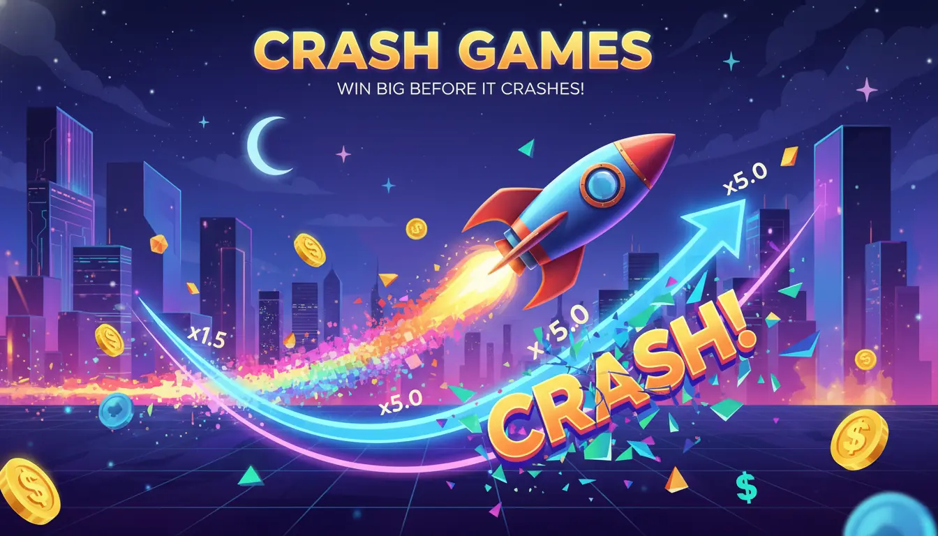 Crash Games bei Nomini casino